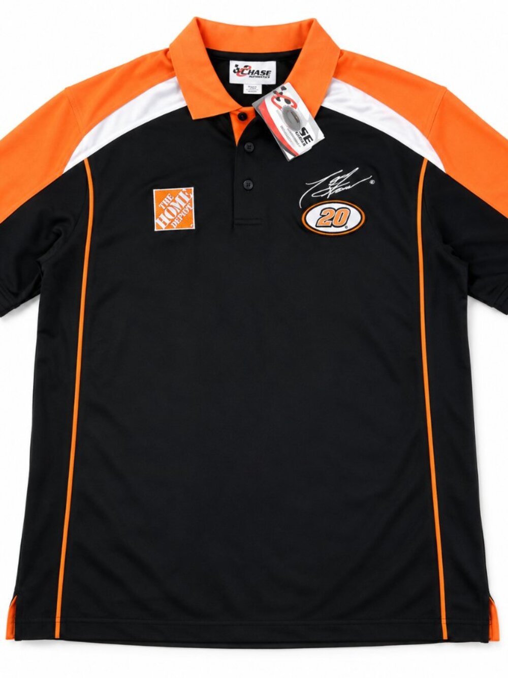 Tony Stewart #20 Home Depot NASCAR Chase Authentics Polo Men’s XL NWT